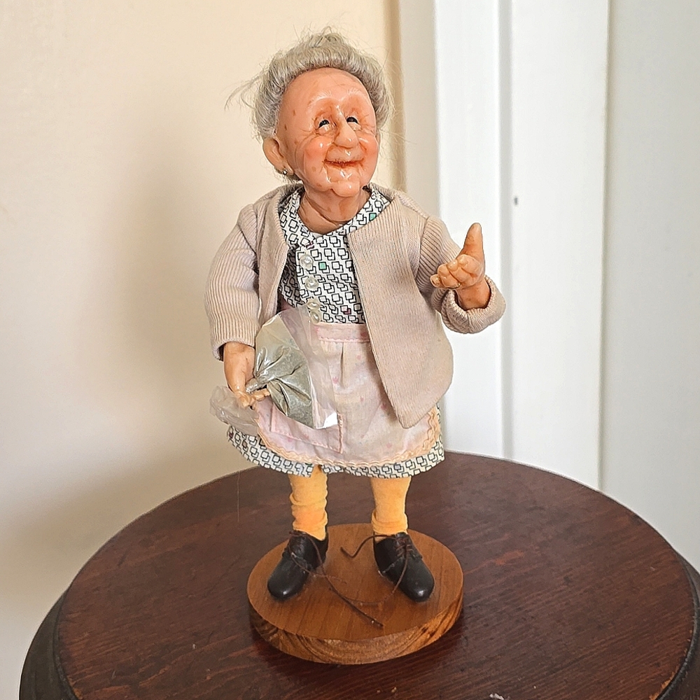 Richard Simmons Nana's Family "Matty" Doll Tagged #2-529 by Artist Annie Wahl